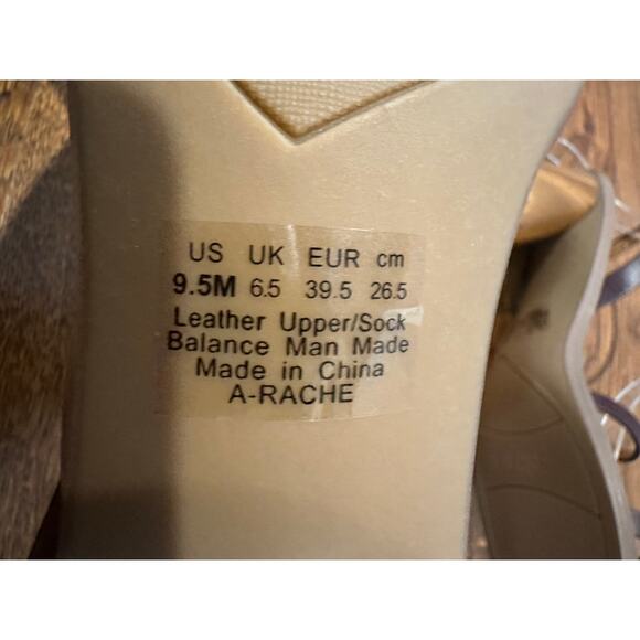 Franco Sarto Women’s Rache 2 Leather Toe-Loop Strappy Sandal – Brown 9.5 – NWT - Picture 8 of 9